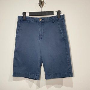 Vineyard Vines Boy's Navy Blue Chino Short's Size 16